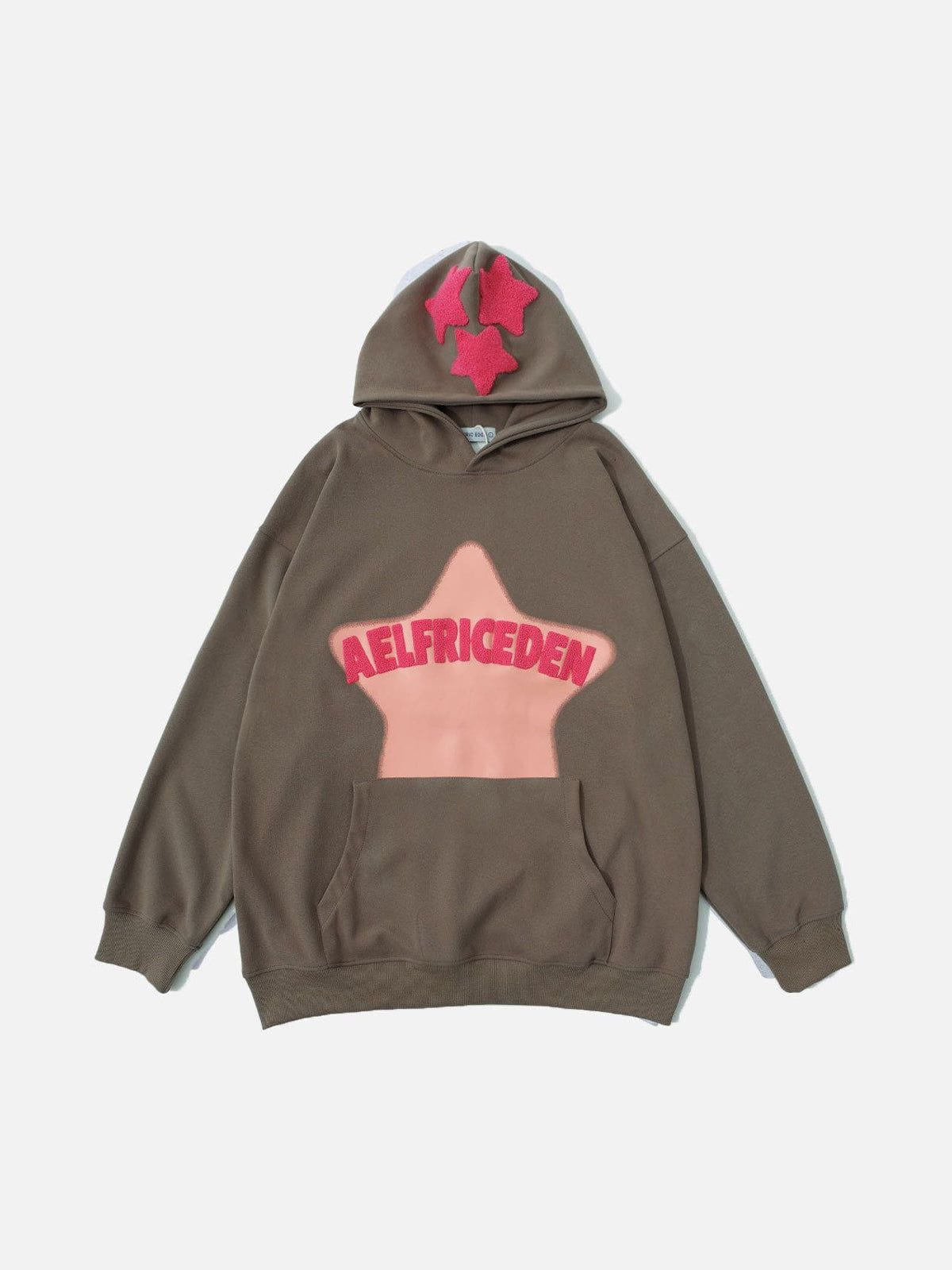 Aelfric Eden Vintage Embroidery Star Hoodie - Loopstar