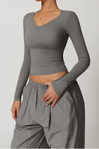 LongSleeve Yoga Tops