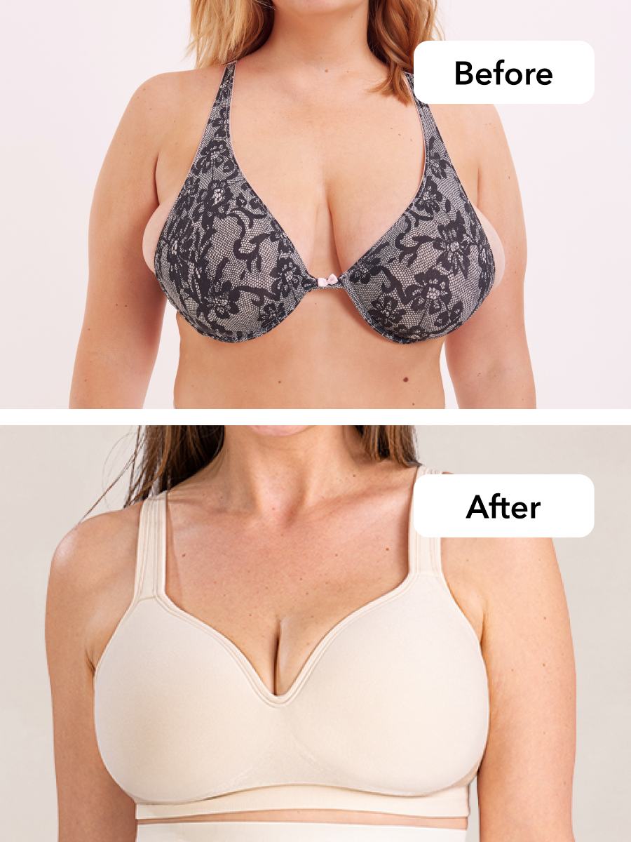 (🎁Christmas Hot Sale🎁)🔥Shapermint Essentials Sweetheart Wireless Contour Bra - Loopstar