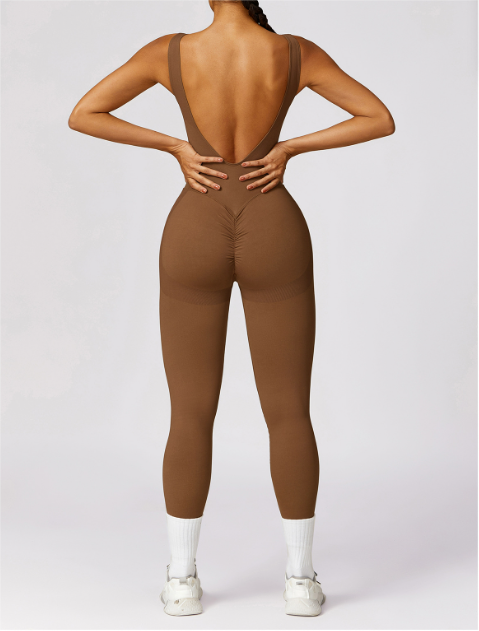 Tight Back Yoga Bodysuit - Loopstar