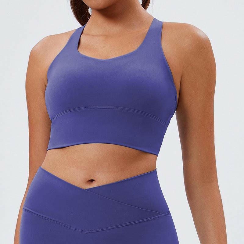 Cross Back Yoga Tank bra - Loopstar