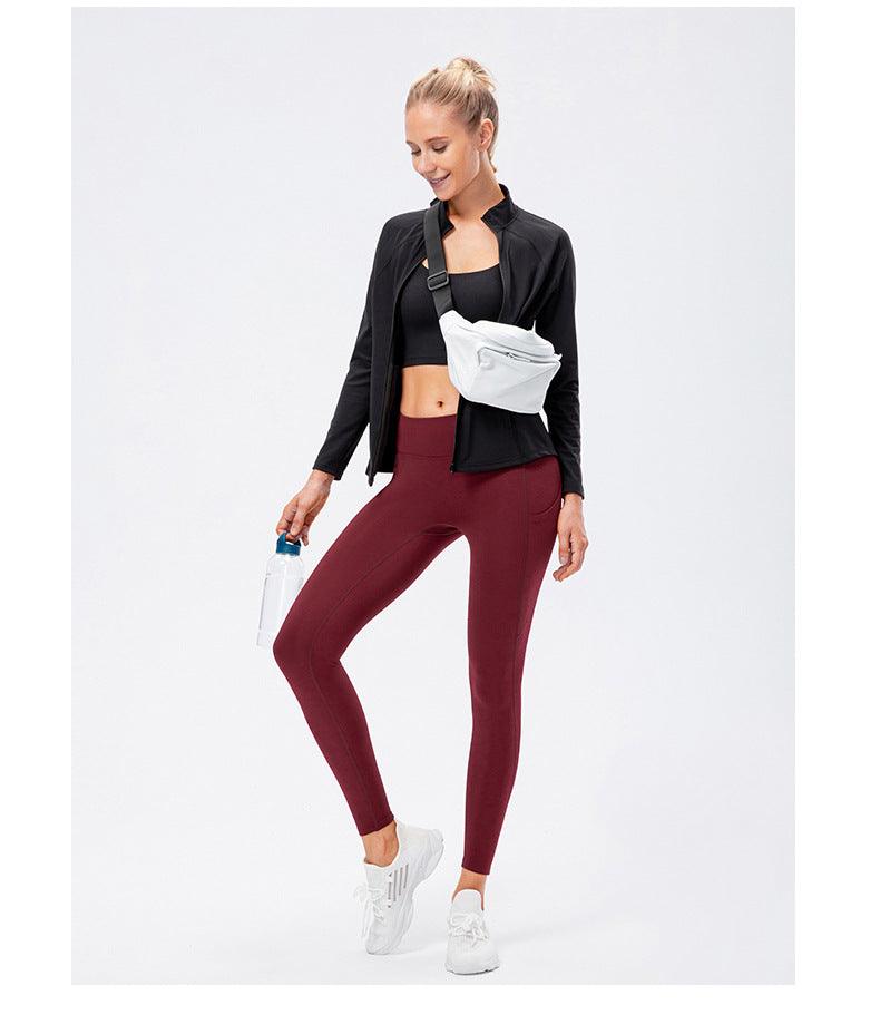 Insulated High-Waist Slim Fit Leggings - Loopstar