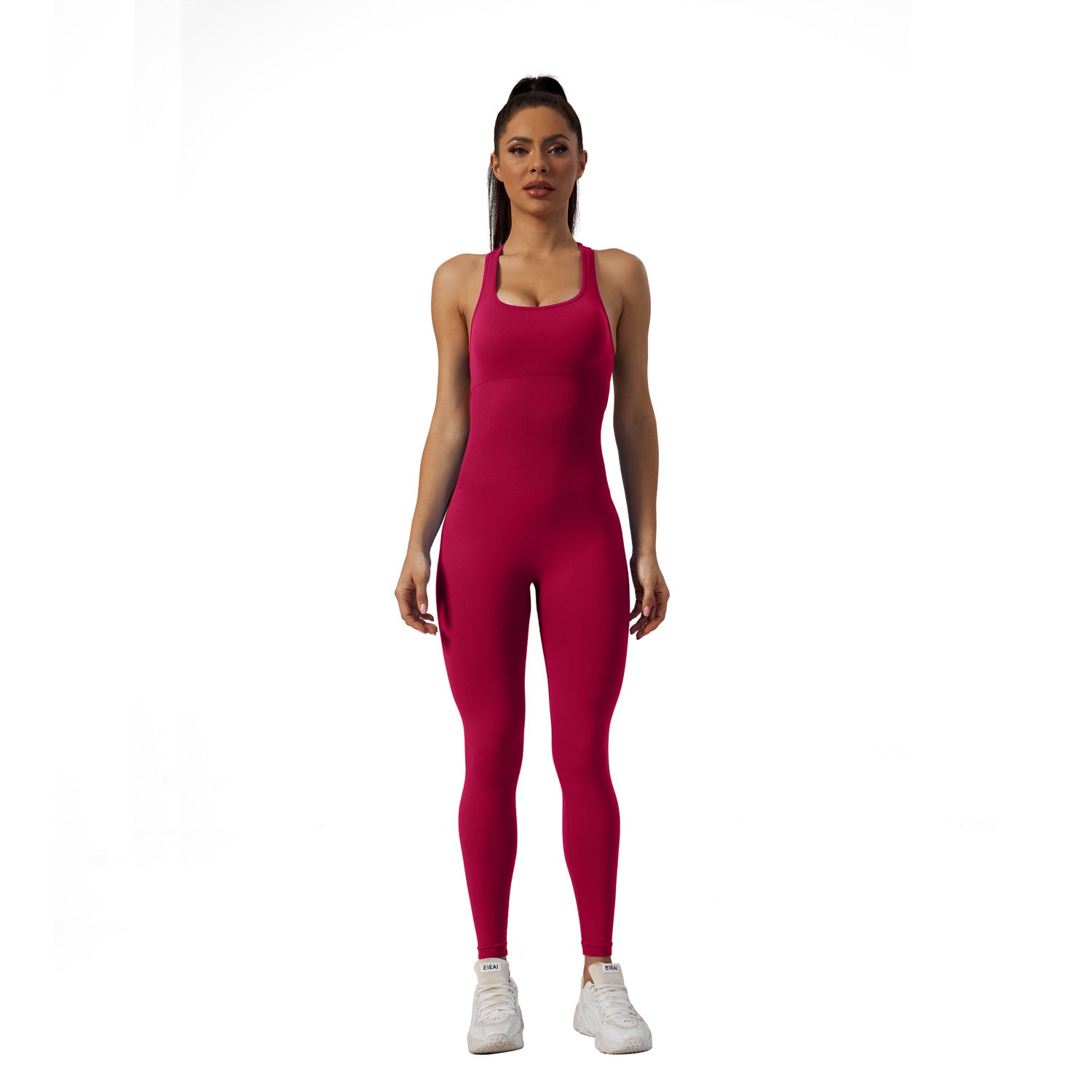 Seamless stretchy yoga outfit - Loopstar