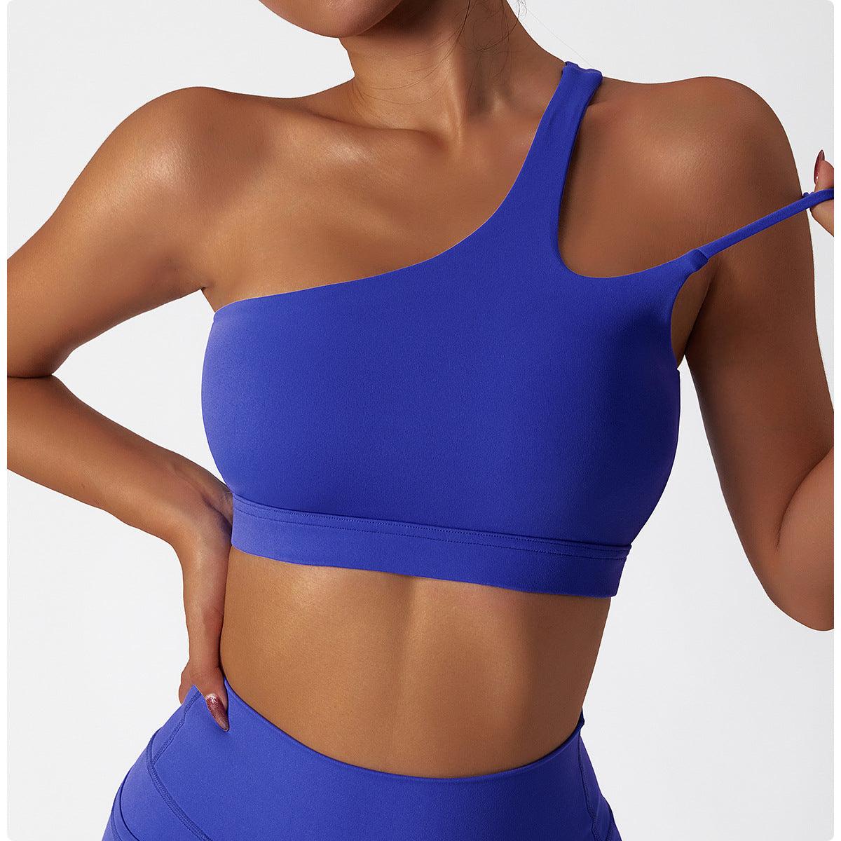 One Shoulder Tank Bra - Loopstar