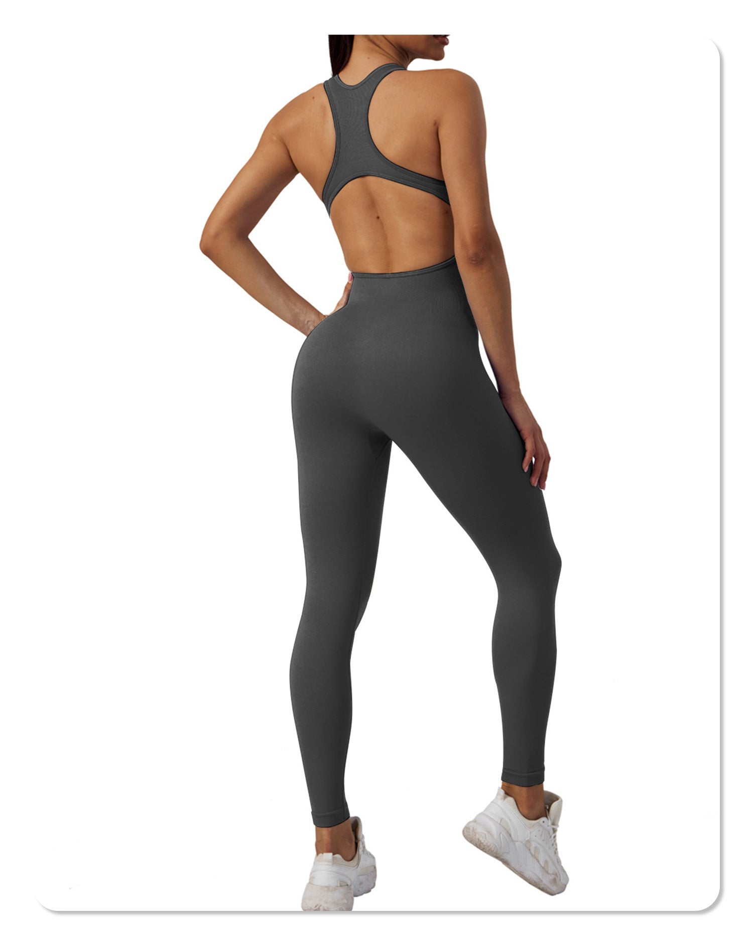 Seamless stretchy yoga outfit - Loopstar